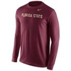 Men's Nike Florida State Seminoles Wordmark Tee, Size: Medium, Dark Red