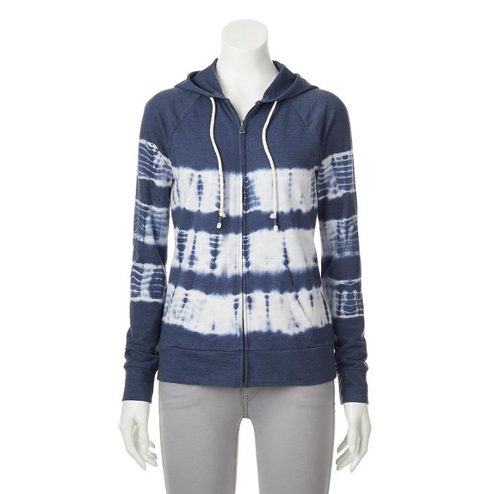 Women's Sonoma Goods For Life&trade; French Terry Hoodie, Size: Xxl, Blue