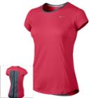 Women's Nike Racer Dri-fit Tee, Size: Medium, Pink