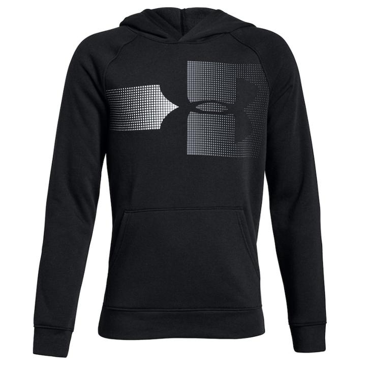 Boys 8-20 Under Armour Rival Logo Hoodie, Size: Medium, Black