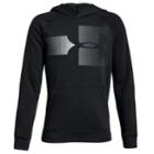 Boys 8-20 Under Armour Rival Logo Hoodie, Size: Medium, Black