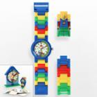 Lego Kids' Time Teacher Watch & Construction Clock Set - 9005008, Boy's, Multicolor