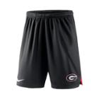 Men's Nike Georgia Bulldogs Football Dri-fit Shorts, Size: Large, Black