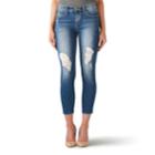 Women's Rock & Republic&reg; Kashmiere Crop Skinny Jeans, Size: 8, Med Blue