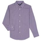 Boys 8-20 Chaps Gingham Button-down Shirt, Size: 18-20, Dark Red