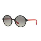 Vogue Vo5036s 52mm Round Gradient Sunglasses, Women's, Black