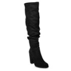 Madden Nyc Claudiia Women's High Heel Tall Slouch Boots, Size: Medium (9), Oxford