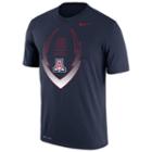 Men's Nike Arizona Wildcats Legend Football Icon Dri-fit Tee, Size: Small, Multicolor