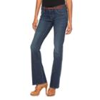 Women's Apt. 9&reg; Modern Fit Bootcut Jeans, Size: 0 T/l, Blue