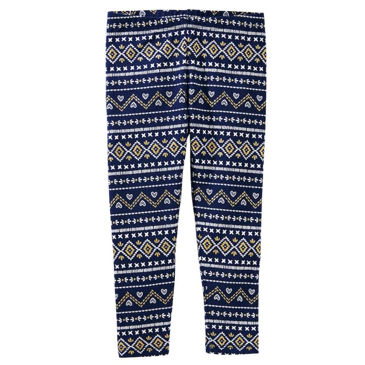 Girls 4-12 Oshkosh B'gosh Printed Leggings, Size: 6x, Blue