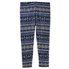 Girls 4-12 Oshkosh B'gosh Printed Leggings, Size: 6x, Blue