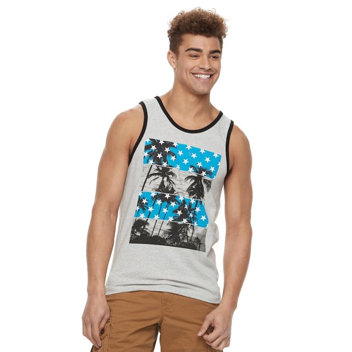 Men's Urban Pipeline&reg; Graphic Tank, Size: Xl, Light Blue