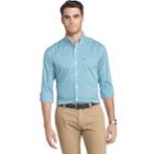 Men's Izod Advantage Sportflex Regular-fit Gingham-checked Stretch Button-down Shirt, Size: Xxl, Brt Blue
