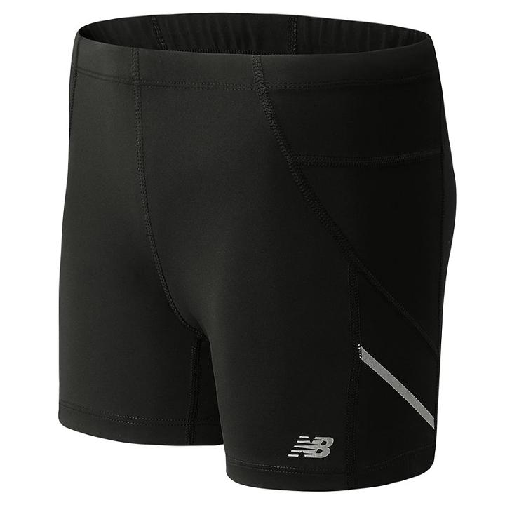 Women's New Balance Accelerate Fitted Running Shorts, Size: Xs, Black