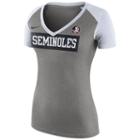 Women's Nike Florida State Seminoles Football Top, Size: Medium, Dark Grey