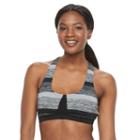 Women's Rbx Space-dye Racerback Bikini Top, Size: Xl, Brown Over