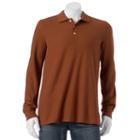 Men's Croft & Barrow&reg; Classic-fit Easy-care Pique Polo, Size: Small, Dark Red