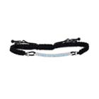Oro Leoni Sterling Silver Topaz Woven Slipknot Bracelet - Made With Genuine Swarovski Gemstones, Women's