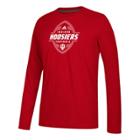 Men's Adidas Indiana Hoosiers Football Force Tee, Size: Large, Red