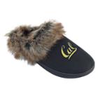 Women's Cal Golden Bears Scuff Slippers, Size: Medium, Black