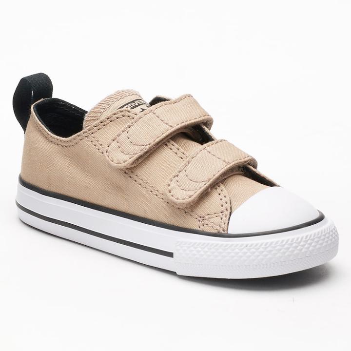 Toddler's Converse Chuck Taylor All Stars 2v Sneakers, Toddler Boy's, Size: 9 T, Lt Beige