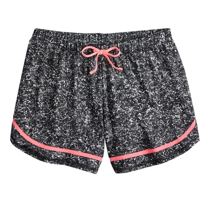 Girls 7-16 So&reg; Soft Mesh Running Shorts, Size: 12, Oxford