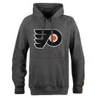Men's Old Time Hockey Philadelphia Flyers Grover Fleece Hoodie, Size: Small, Black