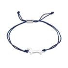 Lc Lauren Conrad Navy Dachshund Friendship Bracelet, Women's, Blue