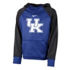 Boys 8-20 Nike Kentucky Wildcats Therma-fit Colorblock Hoodie, Size: M 10-12, Blue
