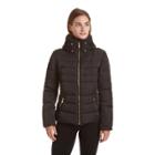 Women's Excelled Classic Puffer Jacket, Size: Medium, Black