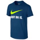 Boys 8-20 Nike Just Do It Swoosh Graphic Tee, Size: Medium, Brt Blue