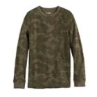 Boys 8-20 Urban Pipeline Camouflage Thermal Tee, Size: Small, Green