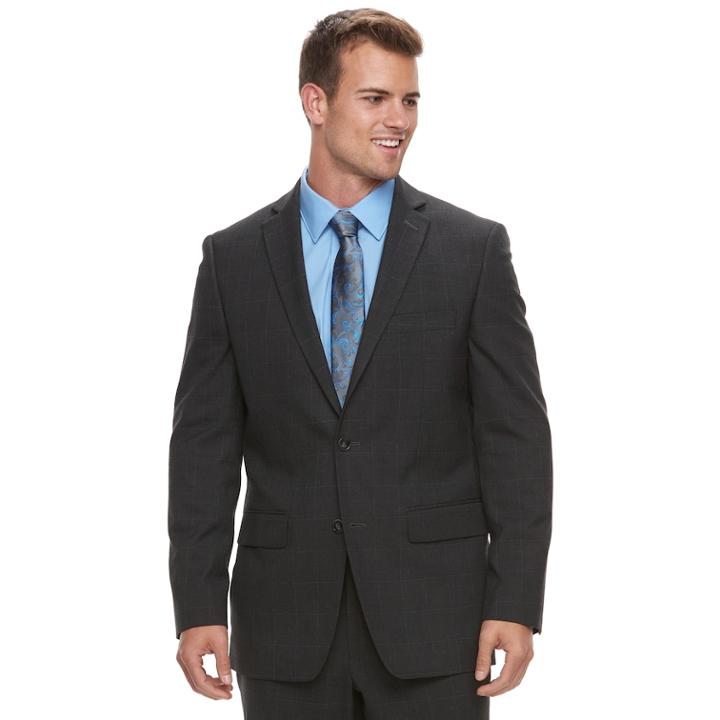 Men's Apt. 9&reg; Slim-fit Stretch Suit Jacket, Size: 38 - Regular, Dark Grey