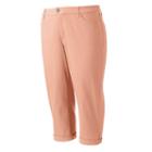 Plus Size Croft & Barrow&reg; Cuffed Capri Jeans, Women's, Size: 18 W, Lt Orange