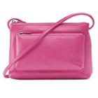 Ili Leather Crossbody Bag, Women's, Brt Pink