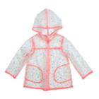 Baby Girl Oshkosh B'gosh&reg; Hooded Lightweight Rain Jacket, Size: 12 Months, Natural