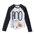Girls 7-16 Spongebob Squarepants Boo Halloween Tee, Girl's, Size: Medium, White Oth