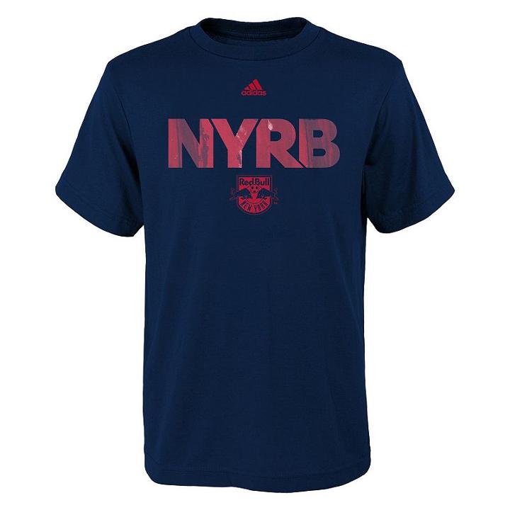 Boys 8-20 Adidas New York Red Bulls War Paint Tee, Boy's, Size: L(14/16), Ovrfl Oth