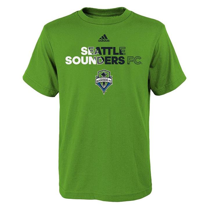 Boys 8-20 Adidas Seattle Sounders Striker Tee, Boy's, Size: Xl(18/20), Ovrfl Oth
