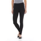 Sonoma Goods For Life&trade; Midrise Stretch Leggings - Women's, Size: Xs, Black