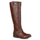 Journee Collection Kai Women's Tall Boots, Girl's, Size: 7.5, Brown