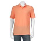 Men's Croft & Barrow&reg; Performance Pocket Pique Polo, Size: Xxl, Brt Orange