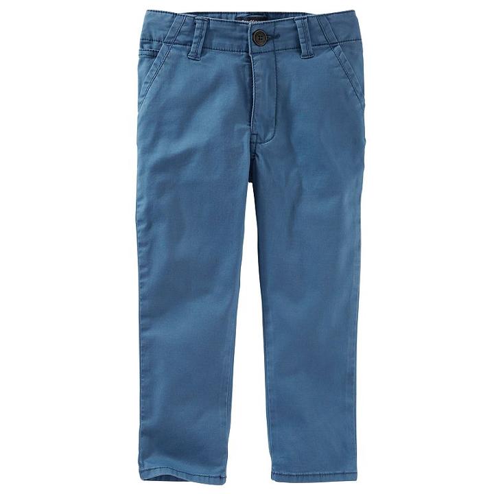 Boys 4-8 Oshkosh B'gosh&reg; Slouch Chino Pants, Boy's, Size: 7x, Med Blue