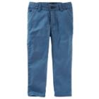 Boys 4-8 Oshkosh B'gosh&reg; Slouch Chino Pants, Boy's, Size: 7x, Med Blue