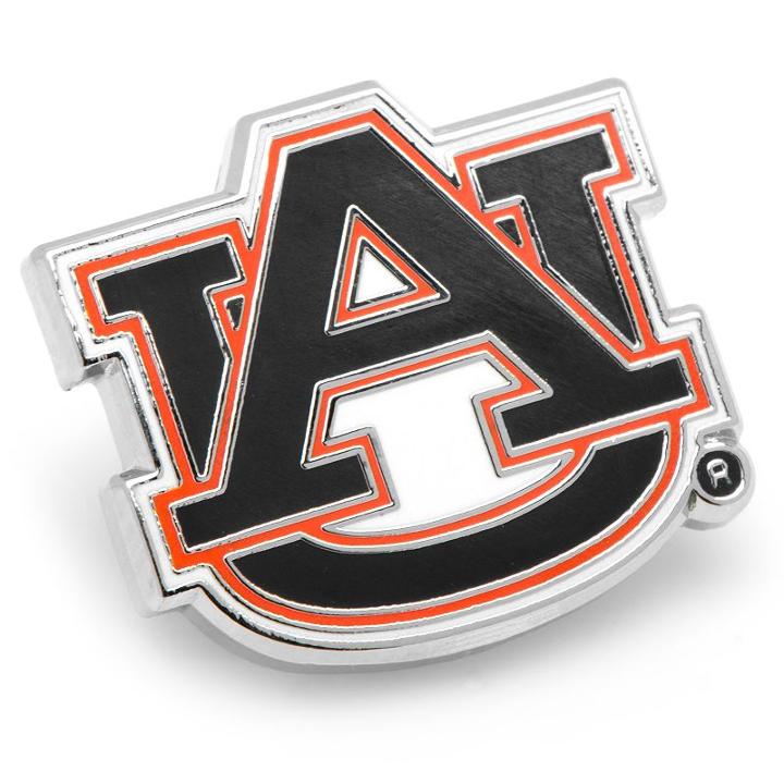 Auburn Tigers Rhodium-plated Lapel Pin, Men's, Multicolor