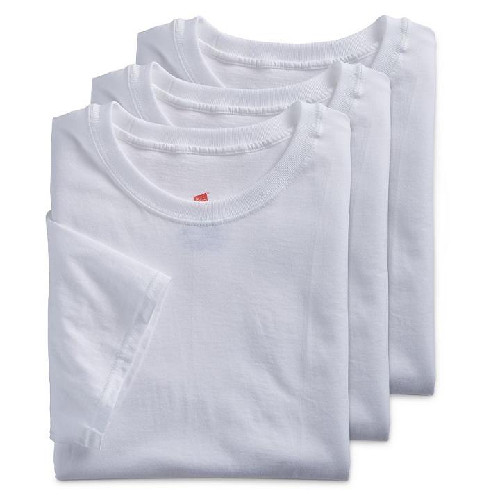 Men's Hanes 3-pack Ultimate X-temp Crewneck Tees, Size: Medium, White