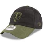 Adult New Era Minnesota Twins 9forty Memorial Day Flex-fit Cap, Men's, Green (camo)