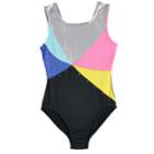 Girls 4-14 Jacques Moret Hologram Leotard, Size: Large, Black