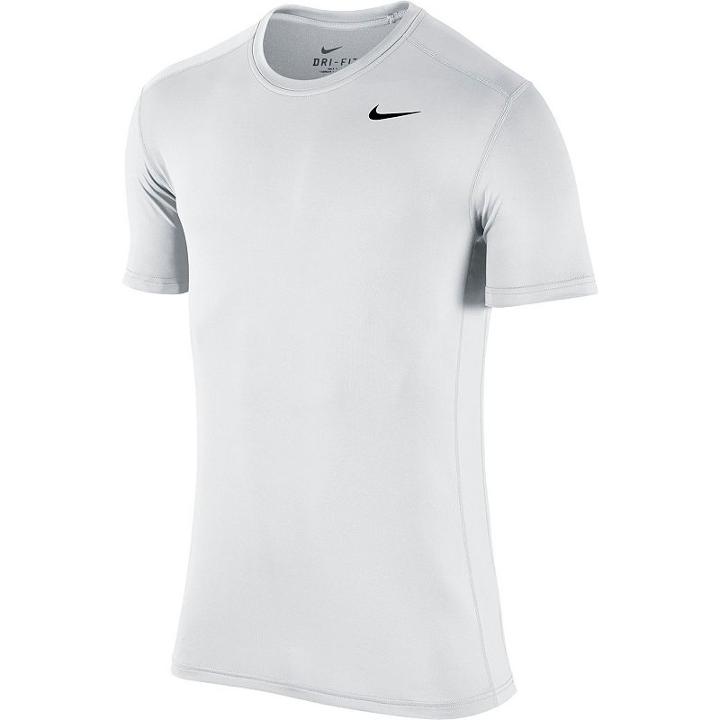 Men's Nike Dri-fit Base Layer Fitted Cool Top, Size: Large, White