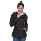 Women's Halitech Packable Puffer Jacket, Size: Medium, Black